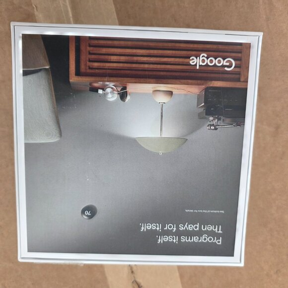 Google Nest 3rd BlackGeneration Learning Programmable Thermostat Kit T3016US A+ - Picture 10 of 16